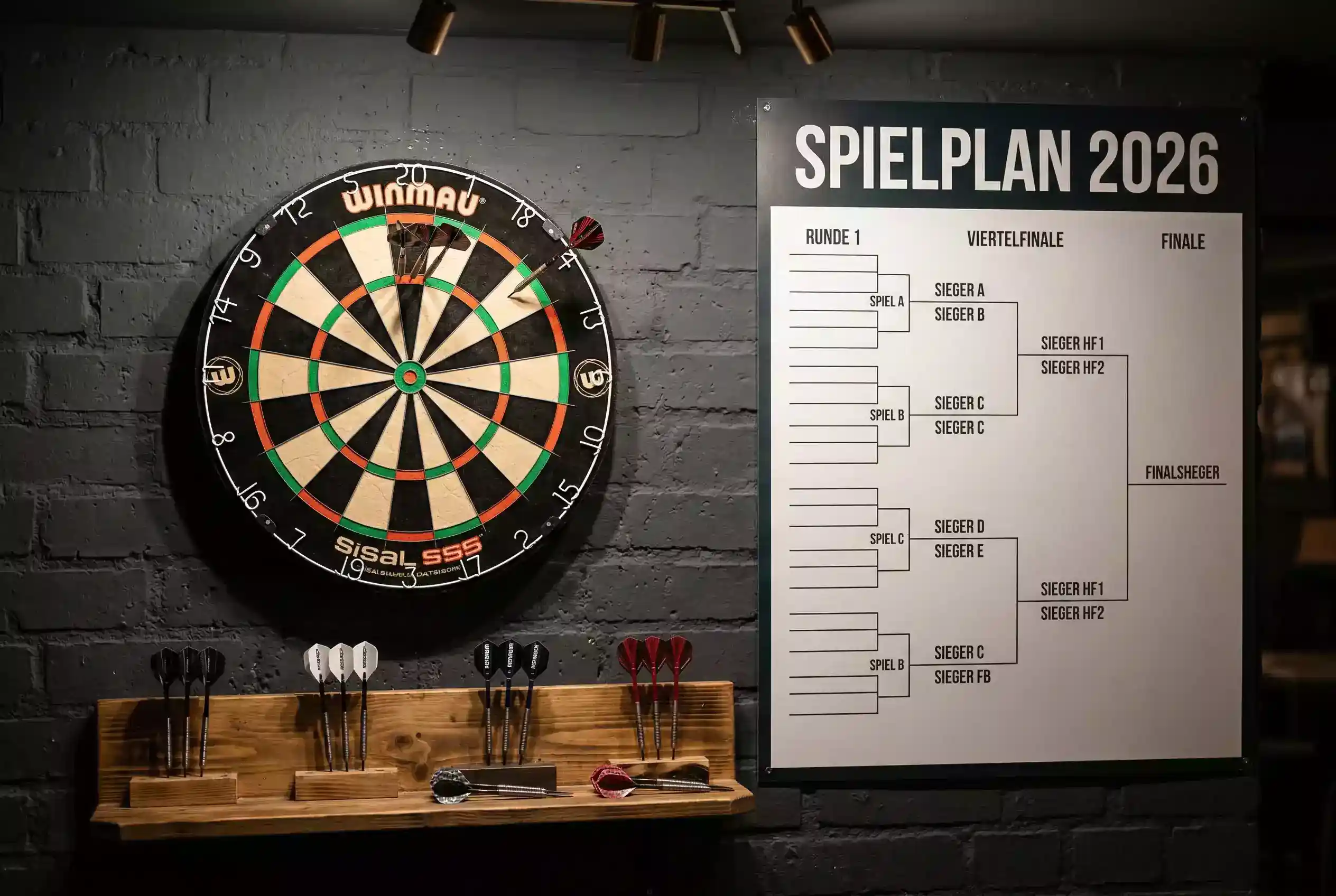 180er-Wetten — drei Darts in der Triple-20 für ein Maximum bei der Darts-WM