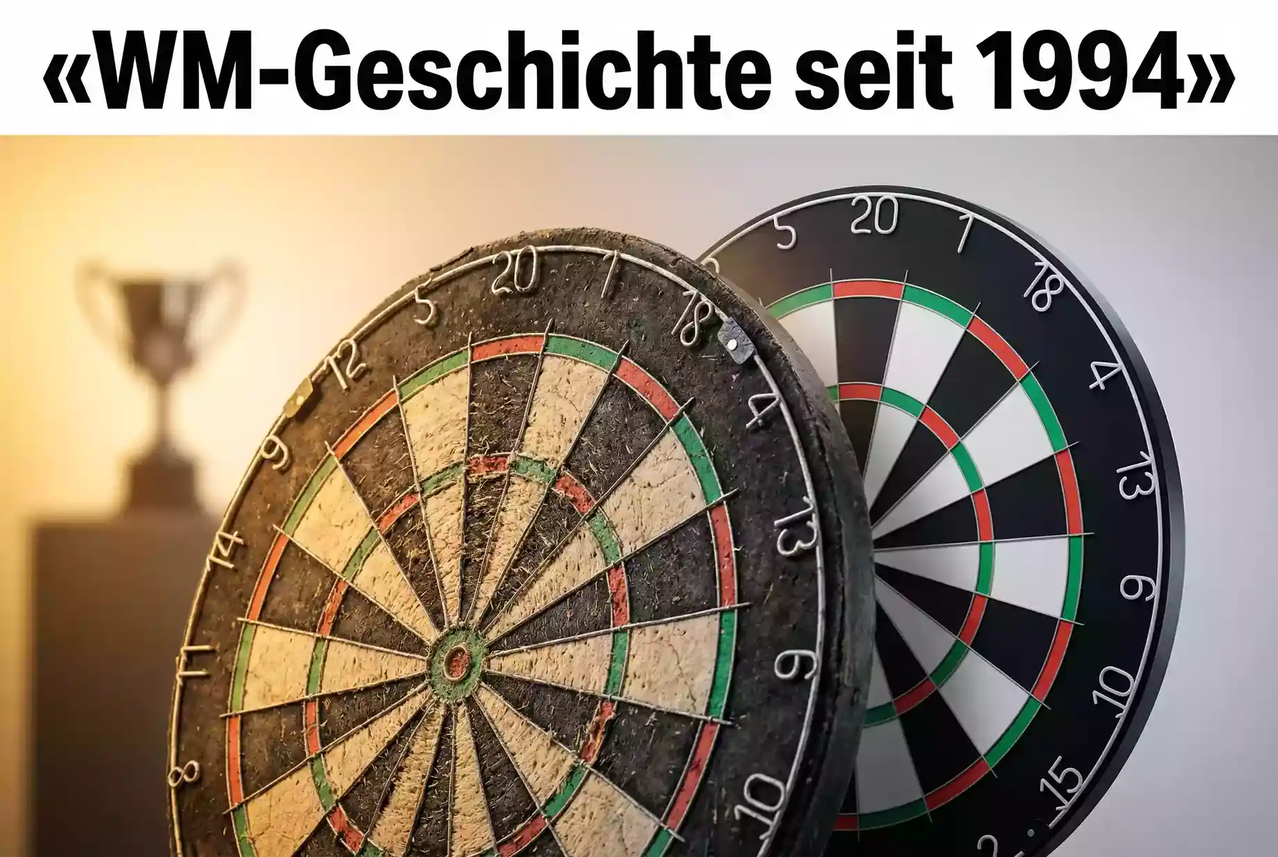 Darts-WM Geschichte — Alle Champions & Meilensteine seit 1994