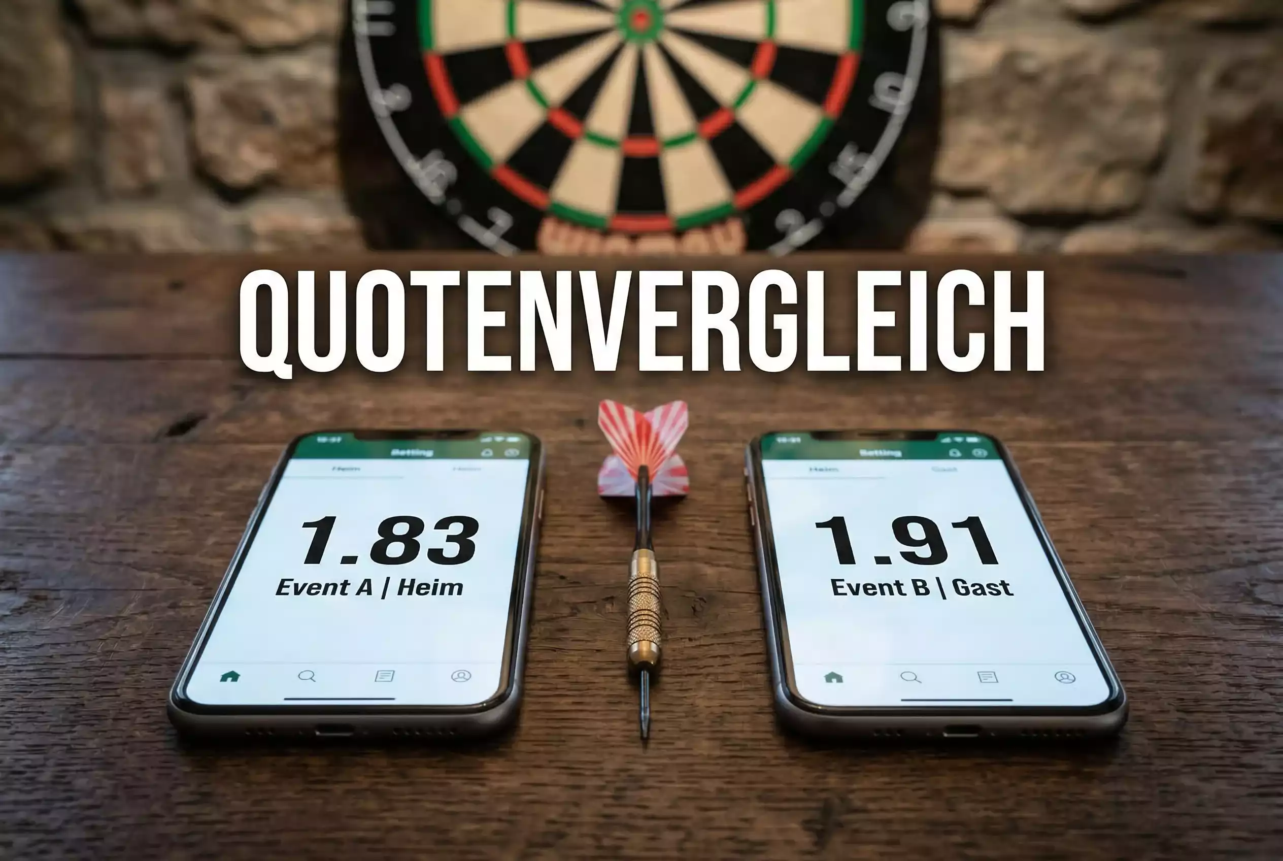 Darts-WM Quotenvergleich — So finden Sie die besten Quoten