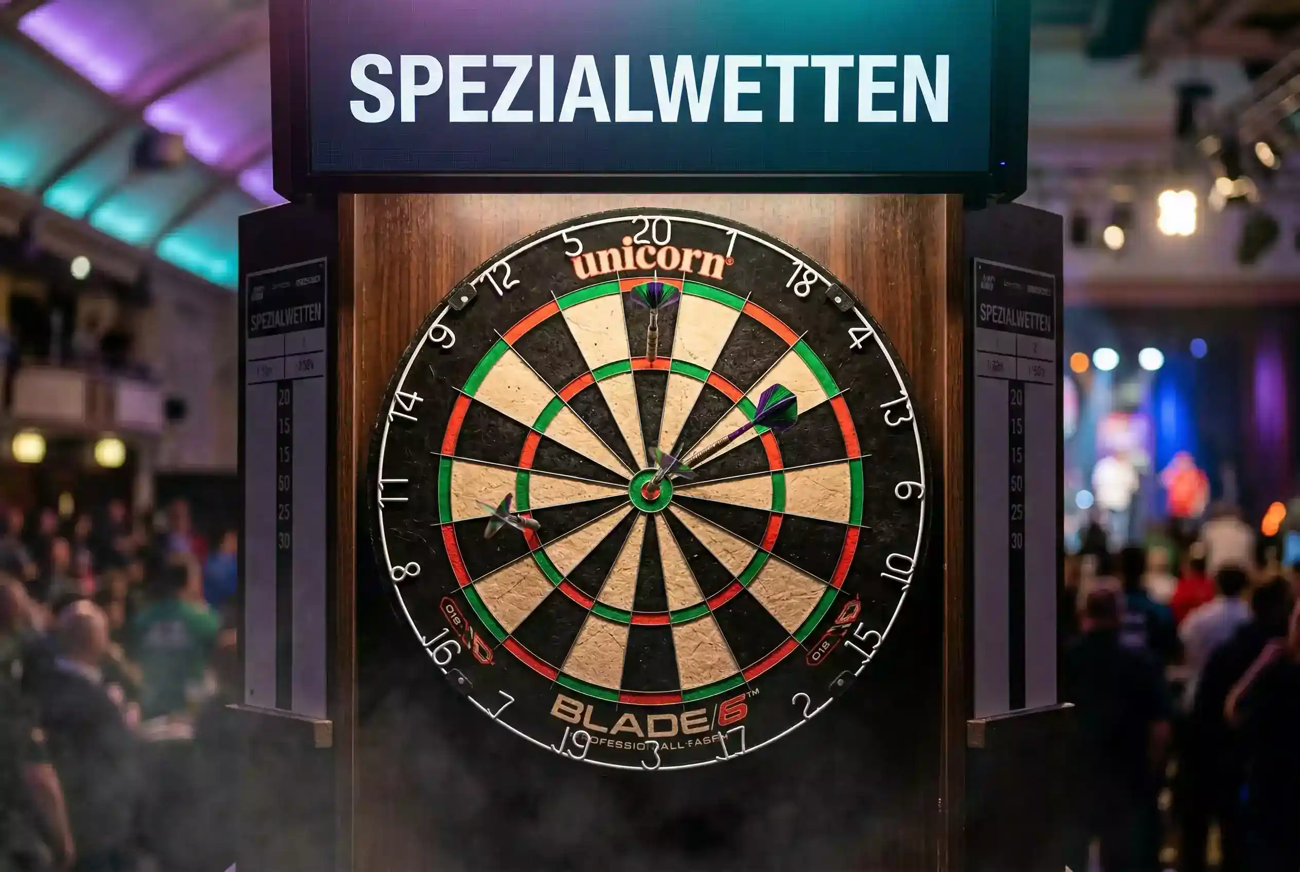 Darts-WM Spezialwetten — Exotische Märkte & Prop Bets