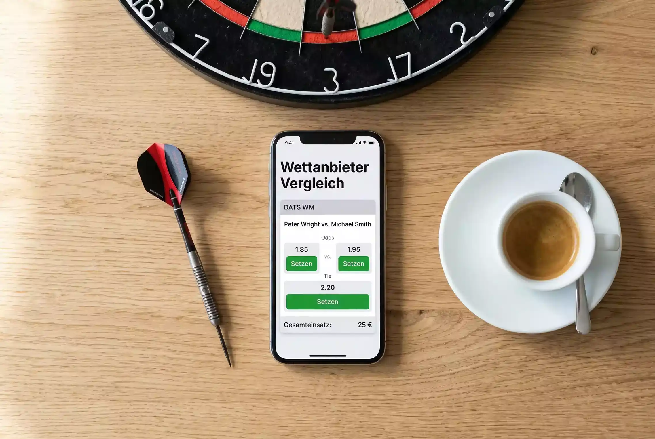 Wettanbieter für Darts-WM im Vergleich — GGL-lizenziert 2026