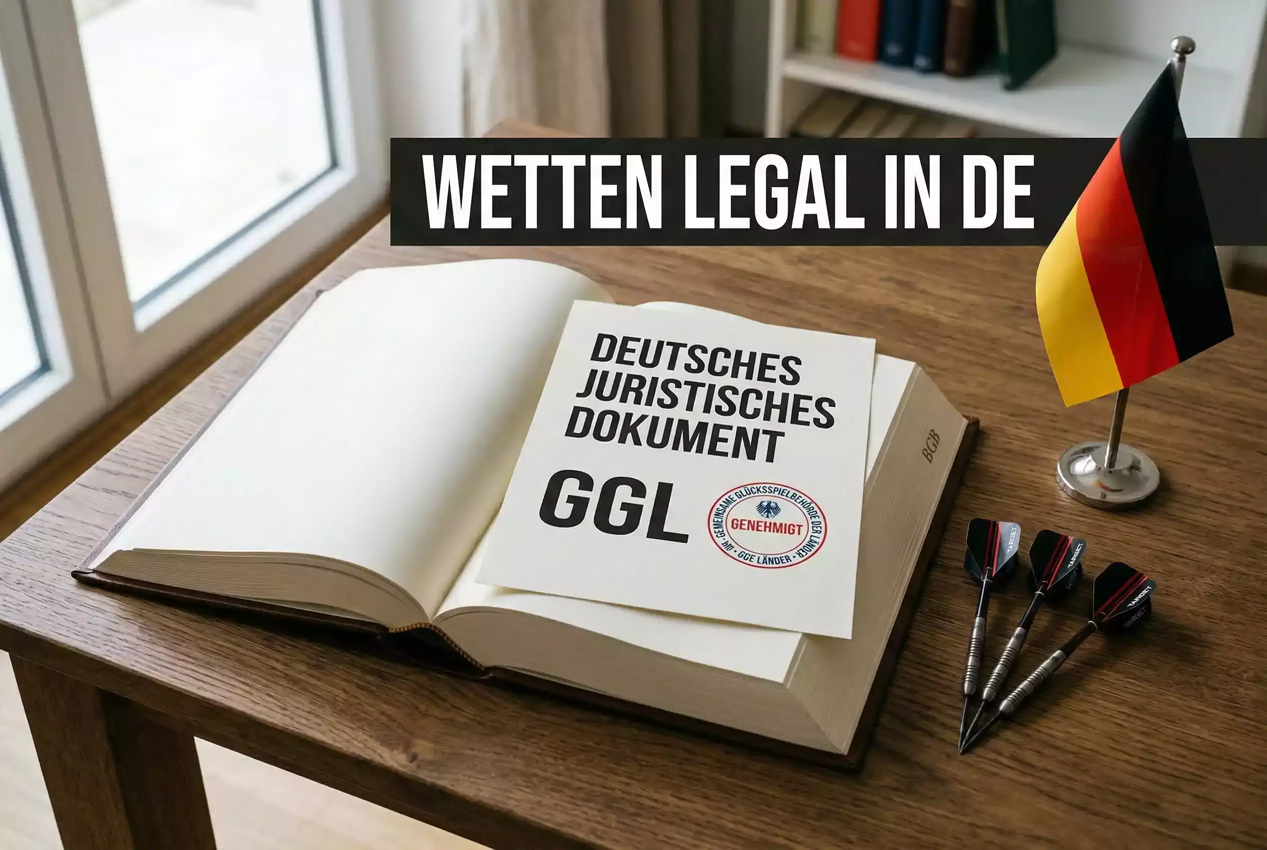 Darts-WM Wetten legal — GGL-Lizenz, LUGAS und Regeln in Deutschland